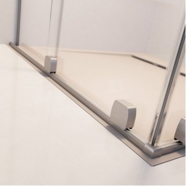 Душевая дверь Radaway Furo Brushed Nickel DWJ 160 см правосторонняя