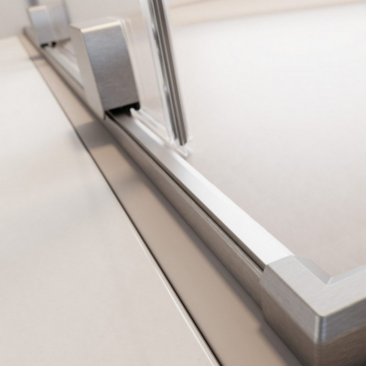 Душевая дверь Radaway Furo Brushed Nickel DWJ 160 см правосторонняя