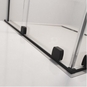 Душевая дверь Radaway Furo SL Black DWJ 110 см левосторонняя