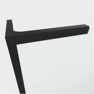 Душевая дверь Radaway Furo SL Black DWJ 110 см левосторонняя