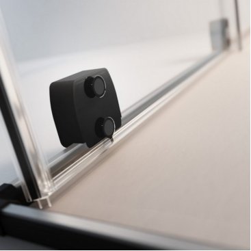 Душевая дверь Radaway Furo SL Black DWJ 110 см левосторонняя