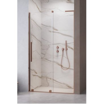 Душевая дверь Radaway Furo SL Brushed Copper DWJ 120 см правосторонняя