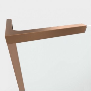 Душевая дверь Radaway Furo SL Brushed Copper DWJ 120 см правосторонняя