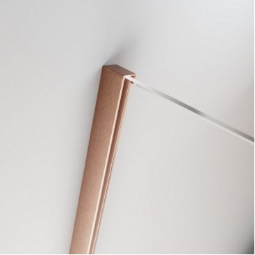 Душевая дверь Radaway Furo SL Brushed Copper DWJ 120 см правосторонняя