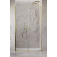 Душевая дверь Radaway Furo SL Brushed Gold DWJ 90 см правосторонняя