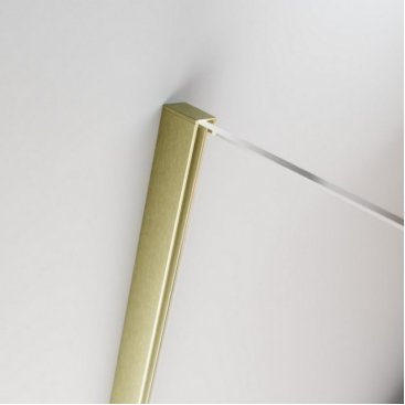 Душевая дверь Radaway Furo SL Brushed Gold DWJ 120 см правосторонняя