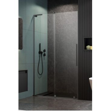 Душевая дверь Radaway Furo SL Brushed GunMetal DWJ 100 см левосторонняя