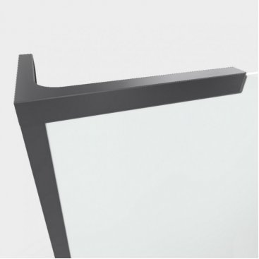 Душевая дверь Radaway Furo SL Brushed GunMetal DWJ 100 см левосторонняя