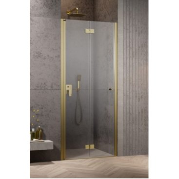 Душевая дверь Radaway Nes Brushed Gold DWB 80 см
