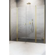 Душевая дверь Radaway Nes Brushed Gold DWD II 93+97 см