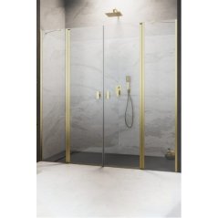 Душевая дверь Radaway Nes Brushed Gold DWD II 73+5...