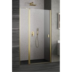 Душевая дверь Radaway Nes Brushed Gold DWJ II 90 с...
