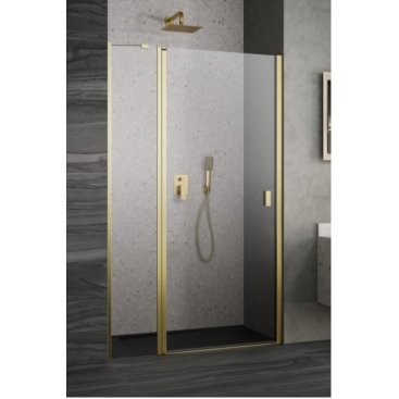 Душевая дверь Radaway Nes Brushed Gold DWJ II 80 см