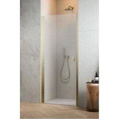 Душевая дверь Radaway Nes Brushed Gold DWJ I 90 см