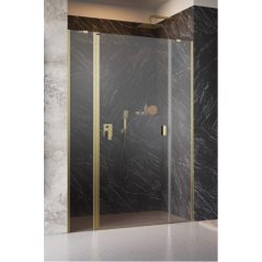 Душевая дверь Radaway Nes Brushed Gold DWJS 130 см