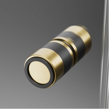 Душевая дверь Radaway Nes Brushed Gold DWB 80 см