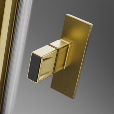 Душевая дверь Radaway Nes Brushed Gold DWS 130 см