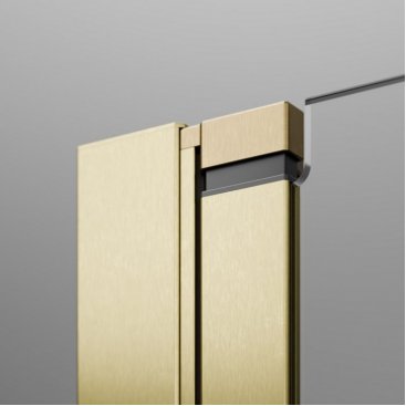 Душевая дверь Radaway Nes Brushed Gold DWS 130 см