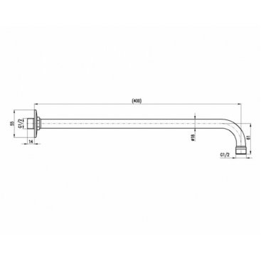 Держатель для душа Rav Slezak MD0150