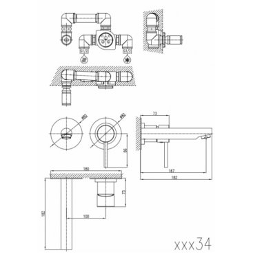 Смеситель для раковины Rav Slezak SE934SM