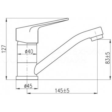 Смеситель для раковины Rav Slezak Victoria VI215.5