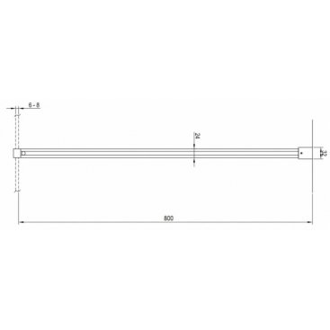 Душевая перегородка Ravak Walk-In Wall 120 W SET-80 Wall/Corner белая