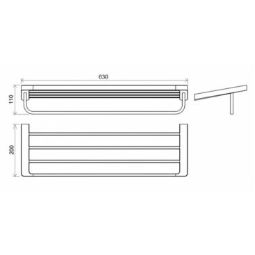 Полотенцедержатель Ravak 10° TD 330.20