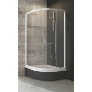 Душевой уголок Ravak Blix BLCP4 Sabina 80x80 белый Transparent