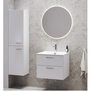 Пенал Ravak SB Chrome II 390-L белый глянец