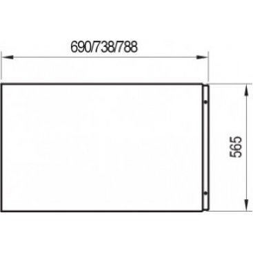 Ванна акриловая Ravak Classic II 150x70