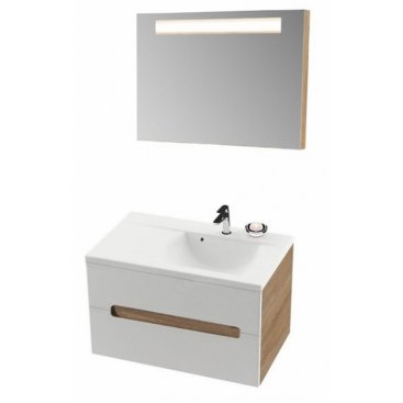 Мебель для ванной Ravak Classic II 800L белый/капучино