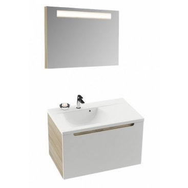 Мебель для ванной Ravak Classic 800R белый/латте
