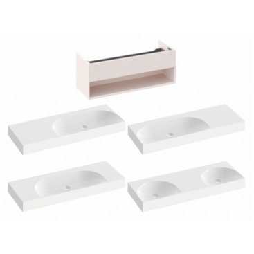Мебель для ванной Ravak SD Lite 120 Alabaster Pink