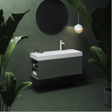 Мебель для ванной Ravak SD Lite 120L Grey Green