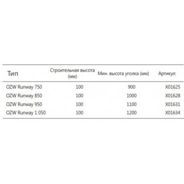 Душевой канал Ravak OZW Runway 1050