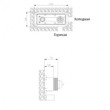 Смеситель для раковины RGW SP45-10 B