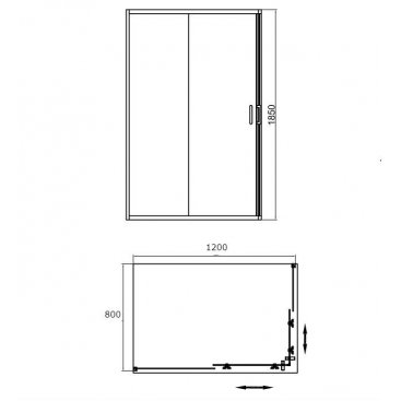 Душевой уголок RGW Classic CL-44 В 120x80