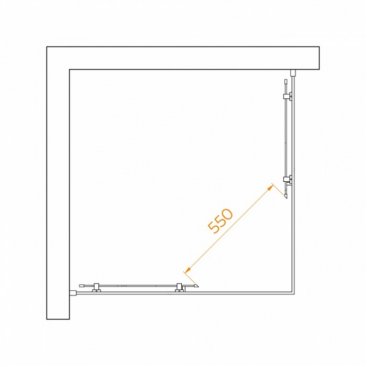 Душевой уголок RGW Passage PA-030 100x100 матовый