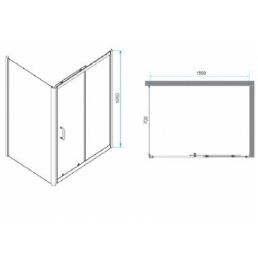 Душевой уголок RGW Passage PA-74B 150x70