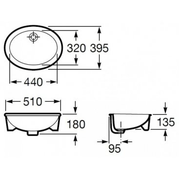 Раковина Roca Neo Selene 322307000