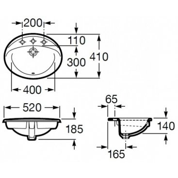 Раковина Roca Rodeo 327866000