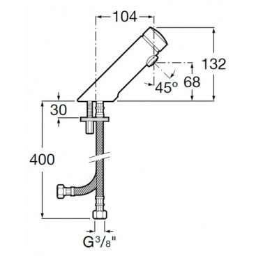 Смеситель для раковины Roca Avant 5A3279C00