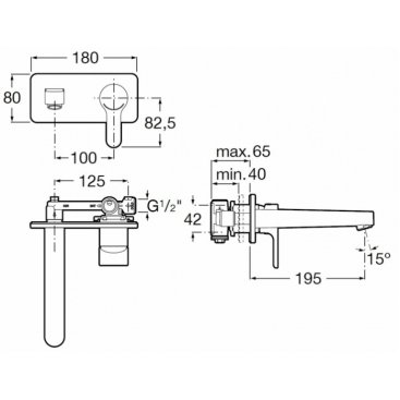 Смеситель для раковины Roca L20 5A3L09C00