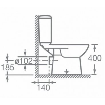 Унитаз Roca Access 34P23800Y