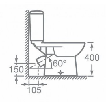 Унитаз Roca Access 34P23900Y