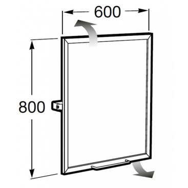 Зеркало Roca Access Comfort 60x80 см