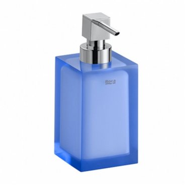 Дозатор мыла Roca Ice синий