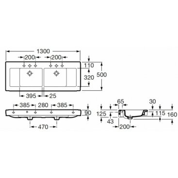 Раковина Roca Stratum 327630000