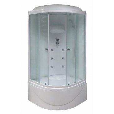 Душевая кабина Royal Bath RB100BK3-WC 100x100