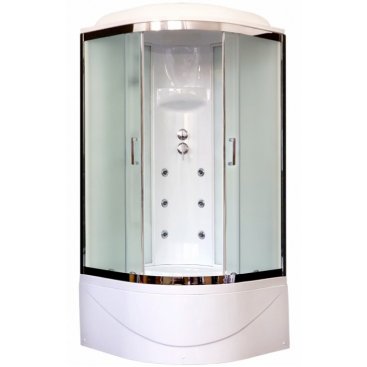 Душевая кабина Royal Bath RB100BK3-WC-CH 100x100